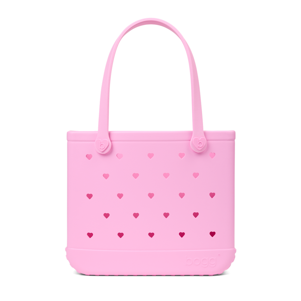 Baby Bogg Bag - Cut Out Heart Pink Taffy