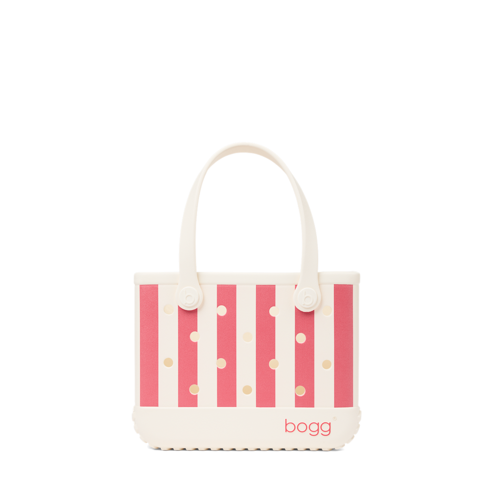 Bitty Bogg Bag - Capri Coral Stripe