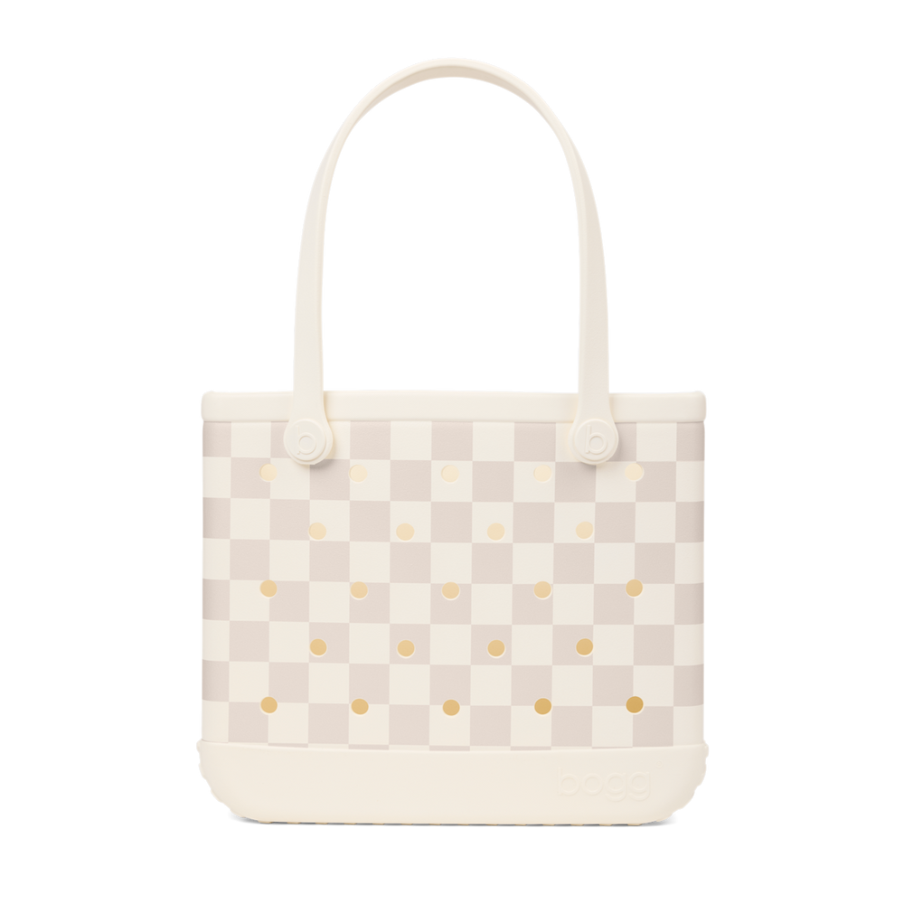 Baby Bogg Bag - Checkered Coconut/Mushroom