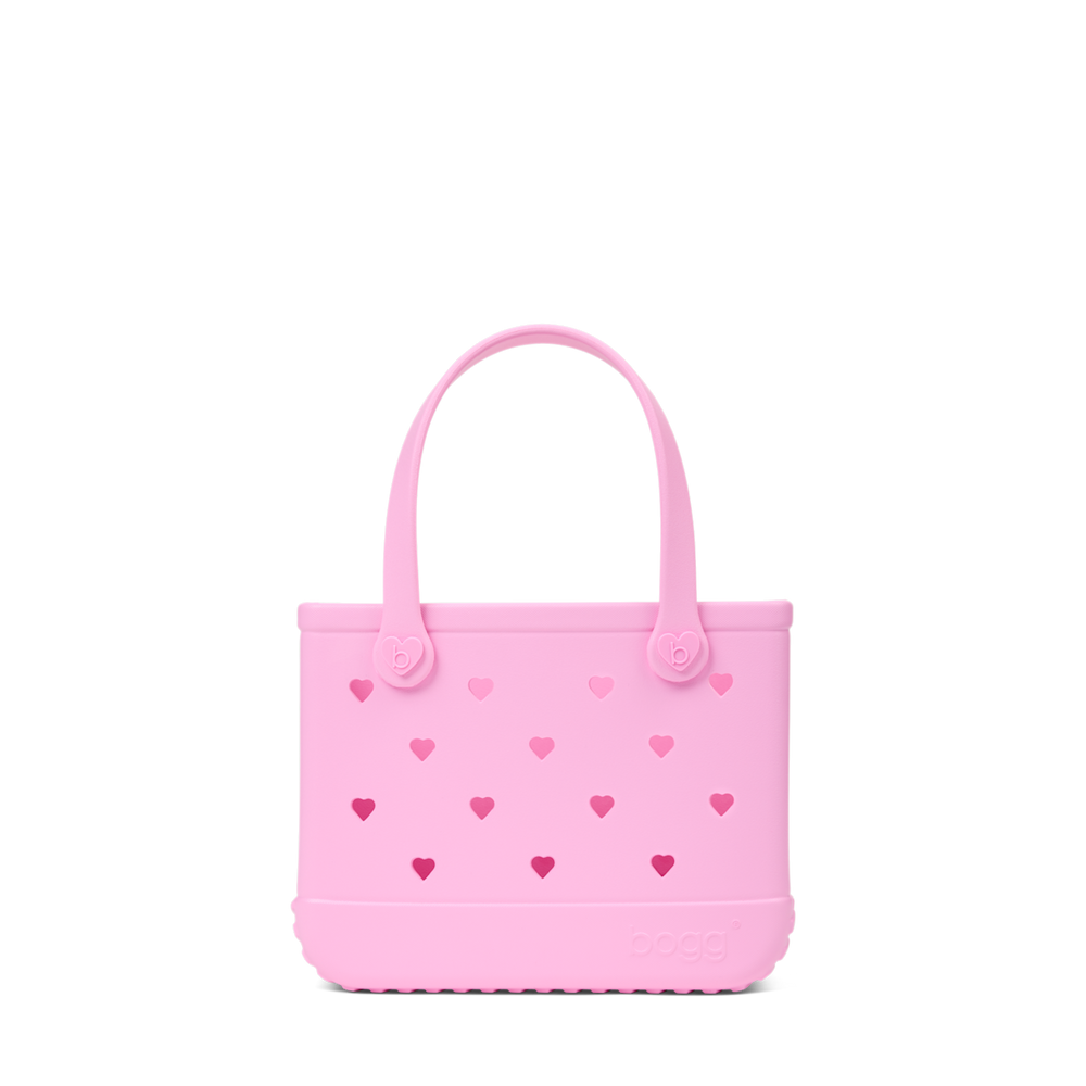 Bitty Bogg Bag - Cut Out Heart Pink Taffy