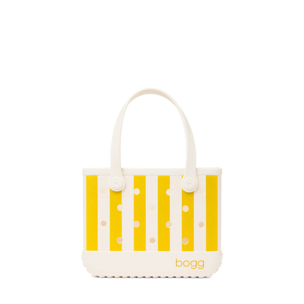 Bitty Bogg Bag - Limoncello Yellow Stripe